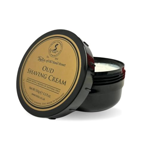 Image of Taylor of Old Bond Street Premium Wet Shaving Cream Bowl 5.3 oz. (150g) - Oud