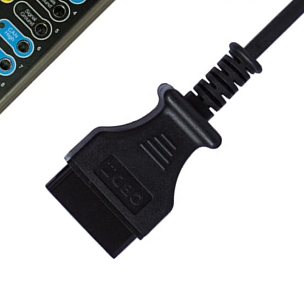 Breeshy Auto-Abzweigdose, automatisch, OBDII, OBDII, Breakout Box, Protokolldetektor für Auto, OBD2-Schnittstelle, Automonitor, mit Pin-Ausgangsbox