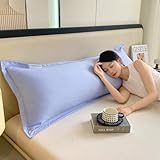 La taille généreuse et la forme rectangulaire le rendent polyvalent, offrant un soutien confortable dans toutes les situations. Que vous vous détendiez, dormiez ou que vous vous détendiez dans le lit ou sur le canapé, cette longue taie d'oreiller offre un confort ultime