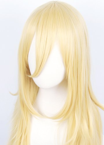 Linfairy Long Blonde Rachel Wig Halloween Cosplay Costume Wig for Women 90CM - Image 2