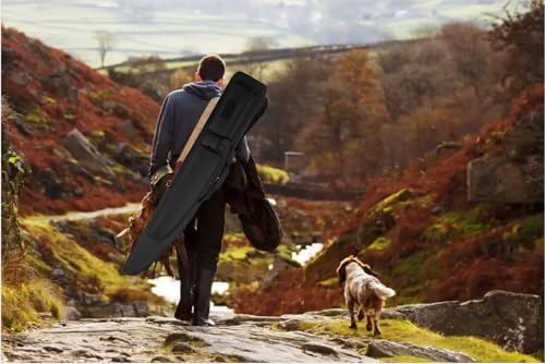 Maritton Double Rifle Case, 36 40 44 50Inch Soft Shotgun Case With Multiple Magazine Holder Pouches Accessory Bags. thumb #6