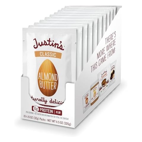 JUSTIN'S Classic Almond Butter Squeeze Packs Cover