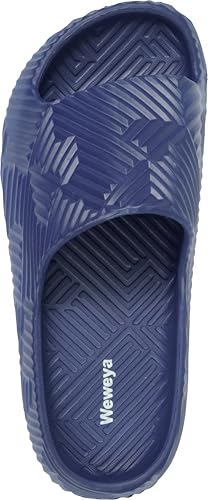Image of Weweya Slides for Women and Men - Bathroom Shower Shoes - Non Slip House Slippers - Lightweight Beach Sandals