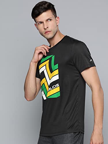 Image of ALCiS Men's Solid Slim Fit T-Shirt
