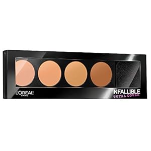LOreal-Paris-Infallible-Total-Cover-Concealing-and-Contour-Kit-017-oz L'Oréal Paris Infallible Total Cover Concealing and Contour Kit, 0.17 oz.