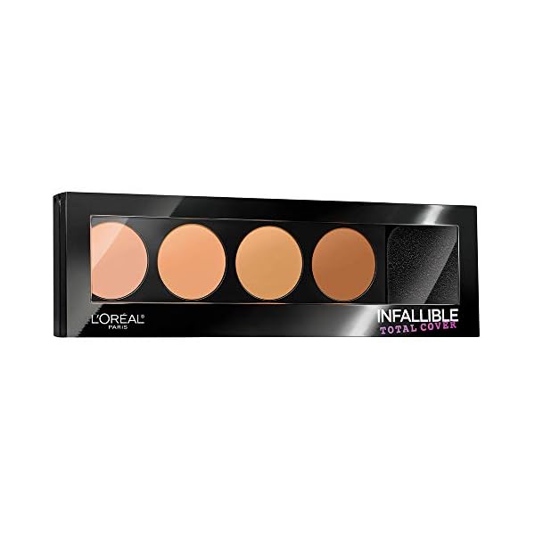 LOreal-Paris-Infallible-Total-Cover-Concealing-and-Contour-Kit-017-oz L'Oréal Paris Infallible Total Cover Concealing and Contour Kit, 0.17 oz.