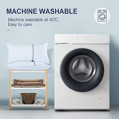 BedStory Pillows 2 Pack Hotel Quality & Hypoallergenic, Soft Pillows for Neck and Shoulder Pain, Bed Pillow Supportive… - Image 7