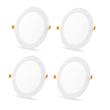 Happy Selling 18 Watt Led Round False Ceiling Panel Light for Pop (White, Pack of 4)