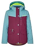 Zusätzlich ist die Jacke mit reflektierenden Designelementen versehen. Die Kapuze kann gemäß der DIN EN 14682 (Sicherheit für Kinderbekleidung) verstellt werden.