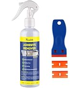 Realth Adhesive Remover Spray - Safe Glue Remover, Quickly Dissolves Sticker, Glue, Tape & Label ...
