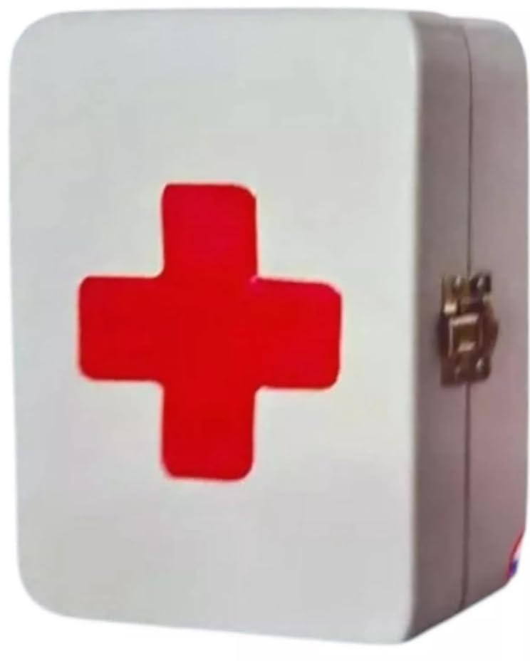 Armoire médicale de premiers secours murale PaulStore mini boîte verrouillable avec 2 clés