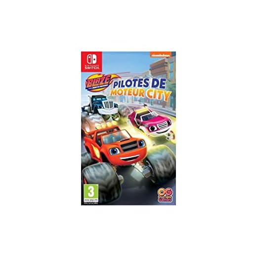 Blaze et Les Monster Machines : Pilotes de Moteur City (Nintendo Switch)
