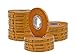 WOD ATG-7502 General Purpose ATG Tape, Adhesive Transfer Tape Glider Refill Rolls Clear Adhesive on Gold Liner (Acid Free and Available in Multiple Sizes): 1/4 in. Wide x 36 yds. (Pack of 24)