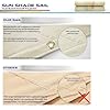 Windscreen4less 10' x 12' Waterproof Sun Shade Sail Straight Edge Outdoor Canopy Cover UV Block for Lawn Patio Backyard Garden Deck Pergola (Beige) #5