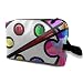 Produktbild Art Palette Splatter_492 Kulturbeutel Kosmetiktasche Tragbarer Make-up-Beutel Travel Hanging Organizer Bag für Frauen Mädchen 10x5x6,2 Zoll
