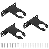 Key Features: Landscape light mounting bracket for wac lighting accent and flood light, designed to firmly attach spotlights or flood lights to gutters, fascia boards, or rooflines, ensuring stability and safety for your landscape lighting needs. Wid...