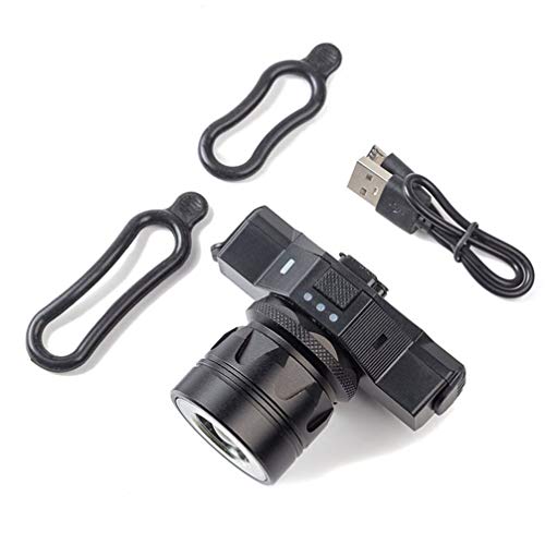 CLISPEED Farol de Bicicleta Usb Recarregável Luzes da Bicicleta Mountain Bike Farol de Luz Frontal C