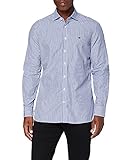 Hackett Shirt Hackett Herren Shirt Bengal Str Ks, 5DJNAVY/WHITE, XL