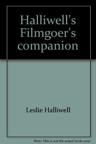 Halliwell's Filmgoer's Companion 0684166607 Book Cover