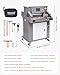 VEVOR Electric Paper Cutter, 1100W Heavy Duty Paper Cutter Machine 20.3 in / 515 mm Cutting Width, 3.1 in / 80 mm Cutting Thickness, Electric Guillotine Trimmer with Casters & 7 in Touchscreen