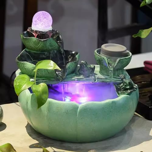 Fontaine d'eau de table d'intérieur à offrir pour décorer un bureau