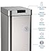 hOmeLabs 13 Gallon Automatic Trash Can for Kitchen - Stainless Steel Garbage Can with No Touch Motion Sensor Butterfly Lid and Infrared Technology with AC Power Adapter