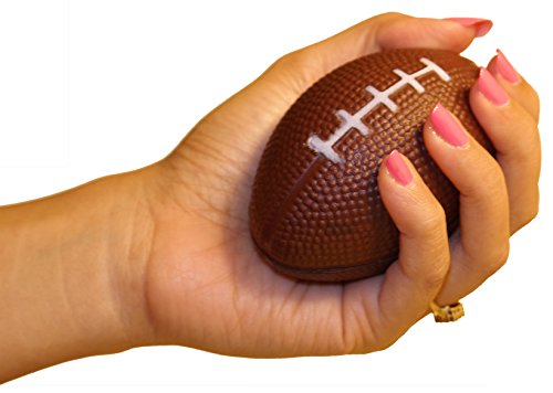Mini-Foam-Footballs-Dozen-Pack-Party-Favor-Balls-Mini-Football-Stress-Balls-Bulk-Football-Party-Decorations-Big-Game-Party-Decorating-Footballs-Small-Foam-Footballs-by-Wilde-Tyke
