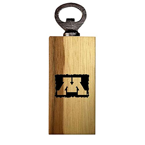 Minnesota Golden Gophers Wooden Bottle Opener