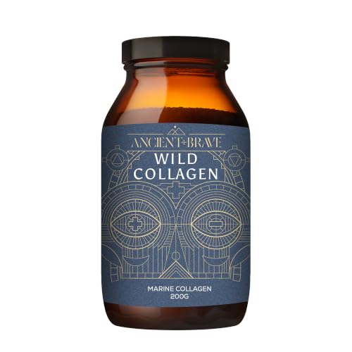 Ancient + Brave Wild Collagen Powder 200g | 40 Servings | Marine Collagen