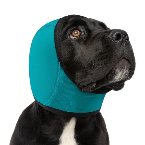 Image of Dog Calming Hoodie Dog Ear Wrap Noise Protection Ear Muffs for Dogs