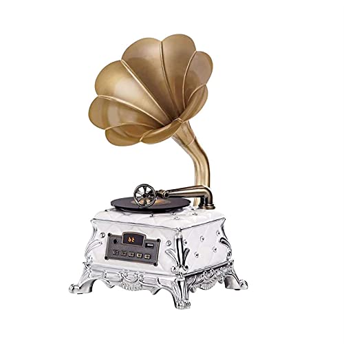 Tourne-Disque rétro Tourne-Disque, Gramophone avec Haut-parleurs sans Fil, pour enregistreur de Bureau/décor à la Maison… - Les Beatles, Paul McCartney, John Lennon, RIngo Starr, George Harrison Tourne-Disque rétro Tourne-Disque, Gramophone avec Haut-parleurs sans Fil, pour enregistreur de Bureau/décor à la Maison…