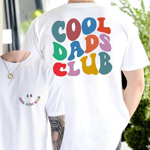 Cool Dads Club Shirt Cool Dad Shirt New Dad Gift for Birthday from Daughter Gift for Dad Daddy Papa Dada Tshirt Tees4