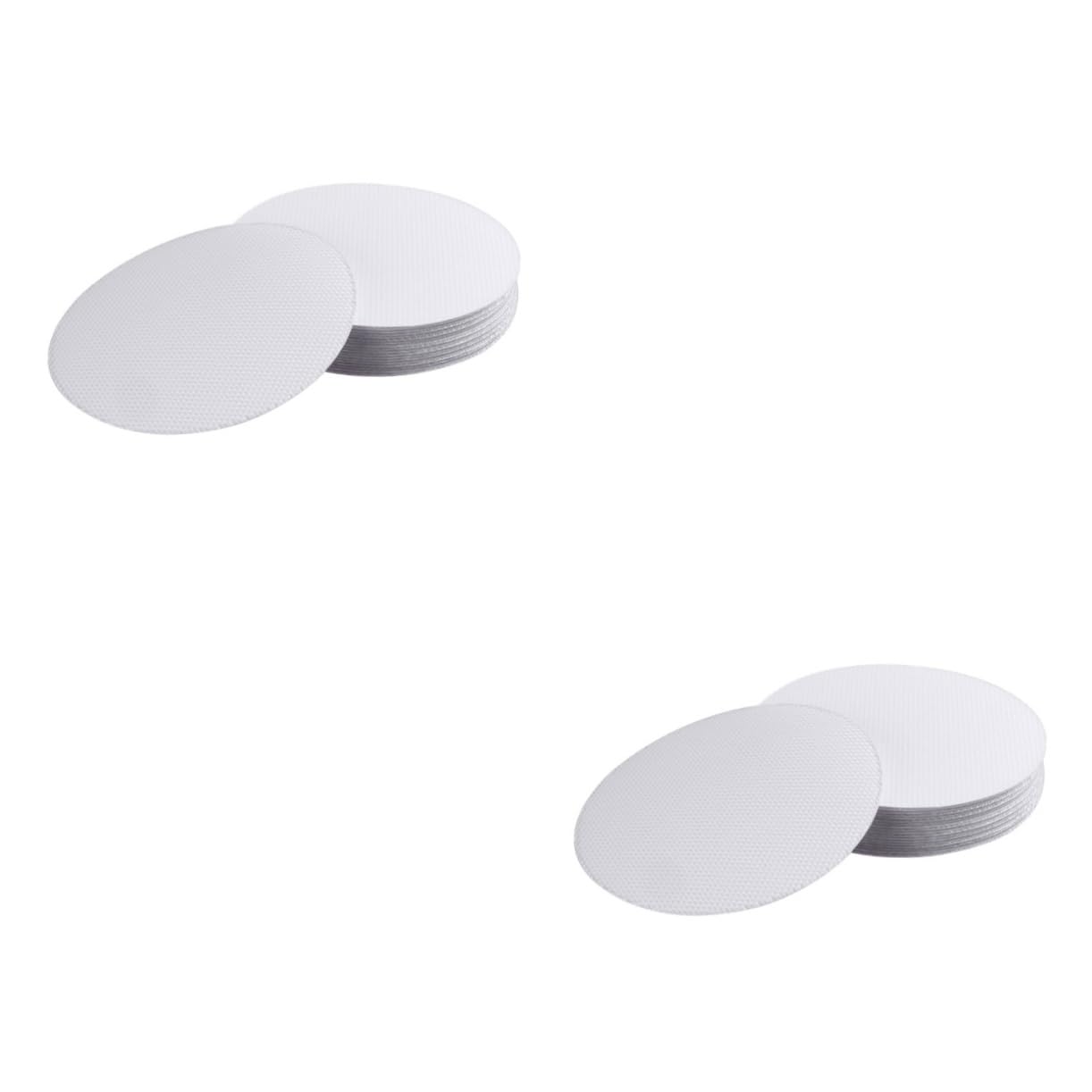 72piezas Pegatinas Antideslizantes De Baño Apliques Redondos De Peva para Seguridad Ducha y Bañera para Superficies Resbaladizas Fácil Aplicación y Fuerte Adhesión