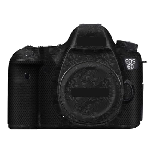 Film protection 6D Canon EOS 6D vinyle noir revêtement anti-rayures boîtier