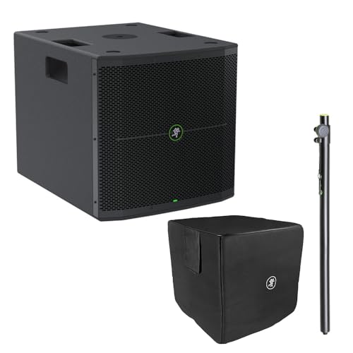Mackie Thump115S 1400W 15' Powered Subwoofer with DSP Bundle Slipcover for Thump115S Subwoofer and...