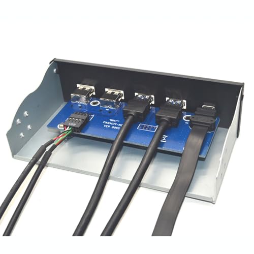 Hub multiports USB 3.1 panneau avant 5.25 pour transfert rapide