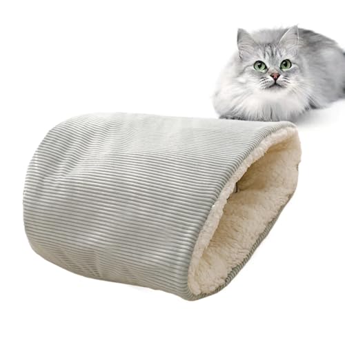 Genérico saco de dormir para gatos – refugio cueva – bolsa de abrazo para perros | para clima frío e invierno, uso interior y exterior, camping, para gatos, cachorros y perros pequeños, para