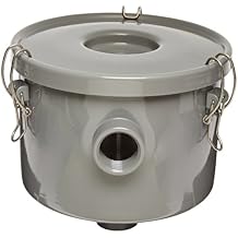 Solberg CSL-849-100HCTM Inlet Vacuum Pump Air Filter, 1" FPT Inlet/Outlet, 6-3/4" Height, 7-5/16" Diameter, 40 SCFM, Made in the USA