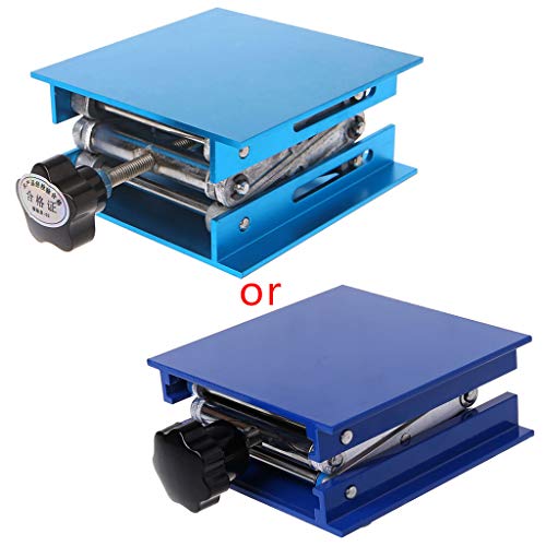 Mesa elevadora de aluminio para grabado en madera y tarjetas artesanales 2