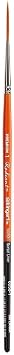 KINGART Radiant 6050-1 Script Liner Series Premium Golden Synthetic Brushes for Acrylic, Oil and Watercolor