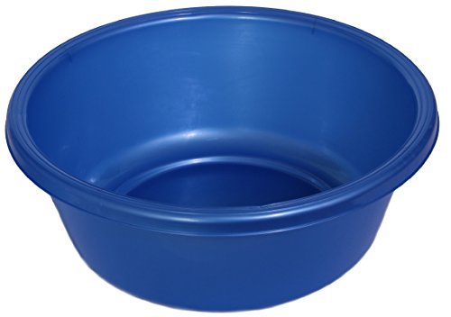 YBM Home 1148 Round Plastic Wash Basin, 7 Quarts, 11.25", Blue by YBM HOME - Image 4