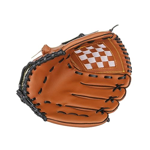 NAMOARLY Baseball Gloves for Youth Girls Mens Toddlers Rounders Infield Pitcher Glove Softball Infielder\'s Thicken Pu PVC Comfortable Fit