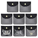 Design élégant et fonctionnel: la fenêtre en PVC transparent permet aux clients de voir le contenu, tandis que le cuir PU noir ajoute une touche d'élégance à votre emballage.