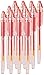 Zebra's Jimnie Gel Rollerball Stick Pen 0.7mm Red Dozen (44130)