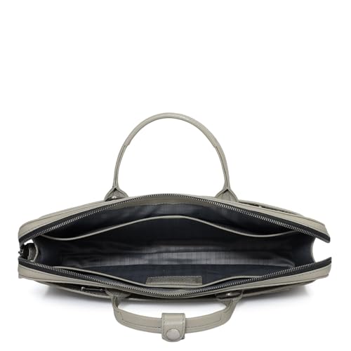 Image of Da Milano Leather Laptop Bag - Fits Upto 15 inch Laptop (SL-10051M-B)