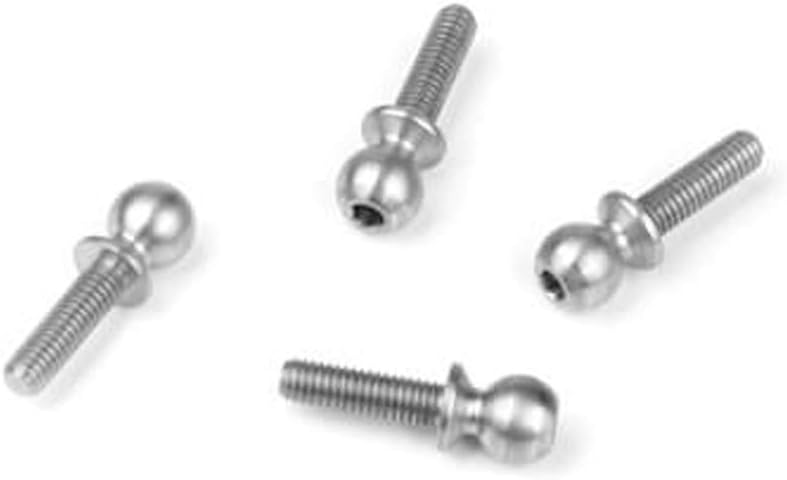 TEKNORC LLC Ball Stud 5.5mm, Short Neck, 10mm Thread (4), TKR6210