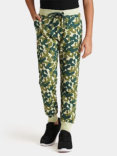 Image of Urbano Juniors Boy's Regular Fit Cotton Jogger Track Pants Stretch