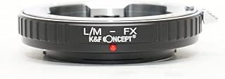 K&F ライカM L/M-フジX FX マウントアダプター レンズクロス付 lm-fx (KFFX)