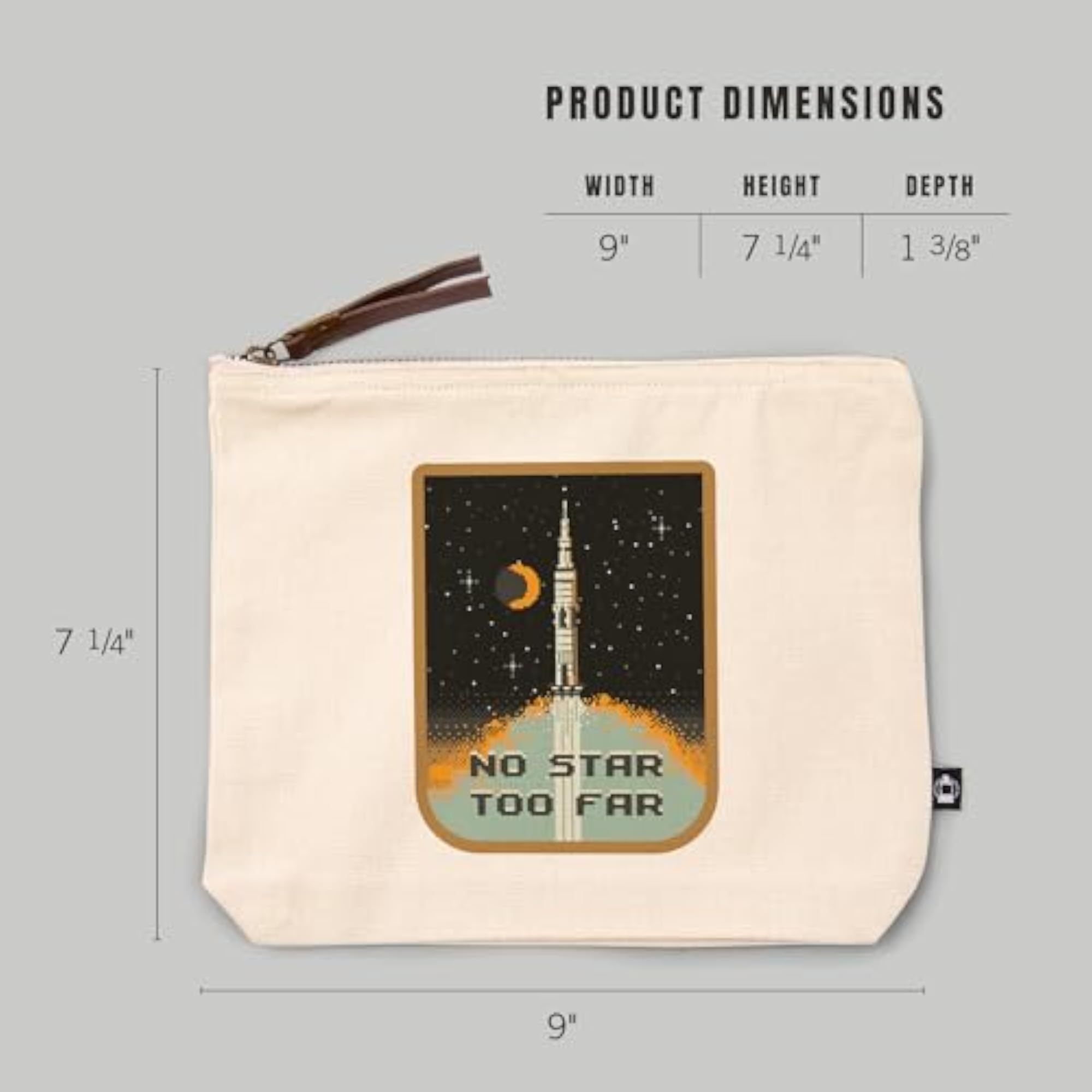 8-Bit Space Collection Space Shuttle Travel Accessory Go Bag