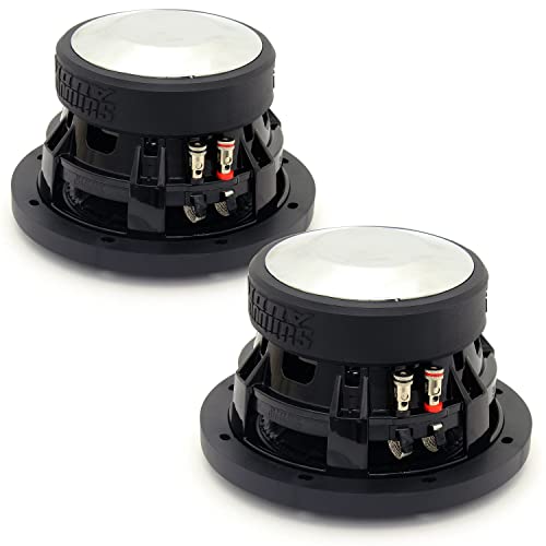 Sundown Audio Sa-6.5 Sw D2 6.5" 200W Rms Dual 2-Ohm Sa Series Subwoofers #TOP2